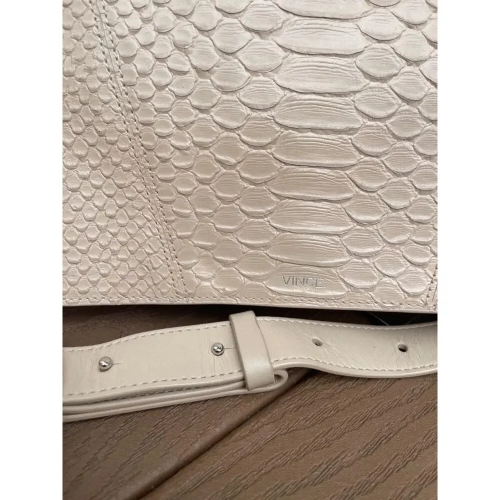 VINCEPYTHON GENUINE LEATHER CROSSBODY clutch messenger (PU300